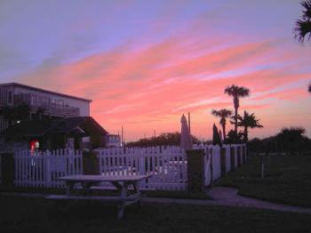 Click to enlarge image  - Port Aransas Sunset - 